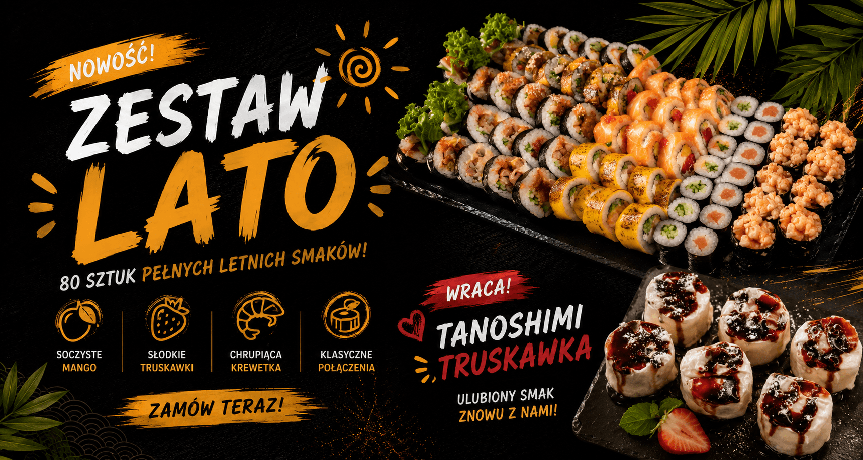 Menu promo slide